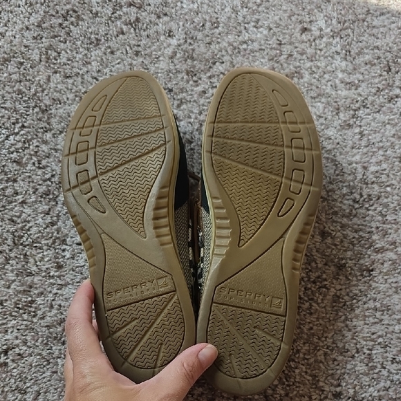 Sperry Black and Leopard Moccasins - Picture 7 of 7